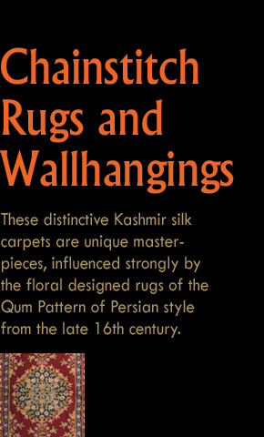 Chainstitch Rugs and Wallhangings