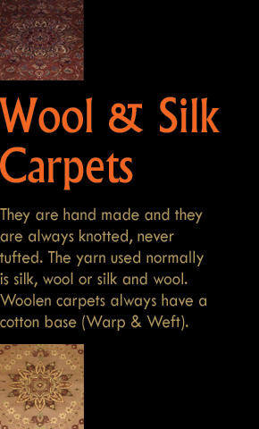 Wool and Silk Carpets
